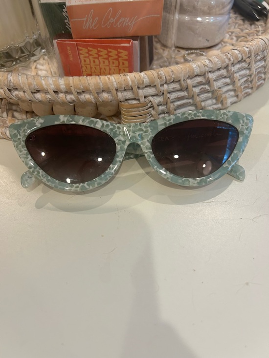 Free People Accessories - Free people Seafoam Green Cat Eye Sunglasses